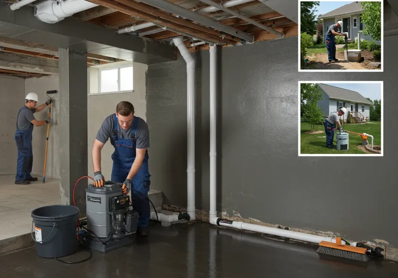 Basement Waterproofing and Flood Prevention process in Flying Hills, PA